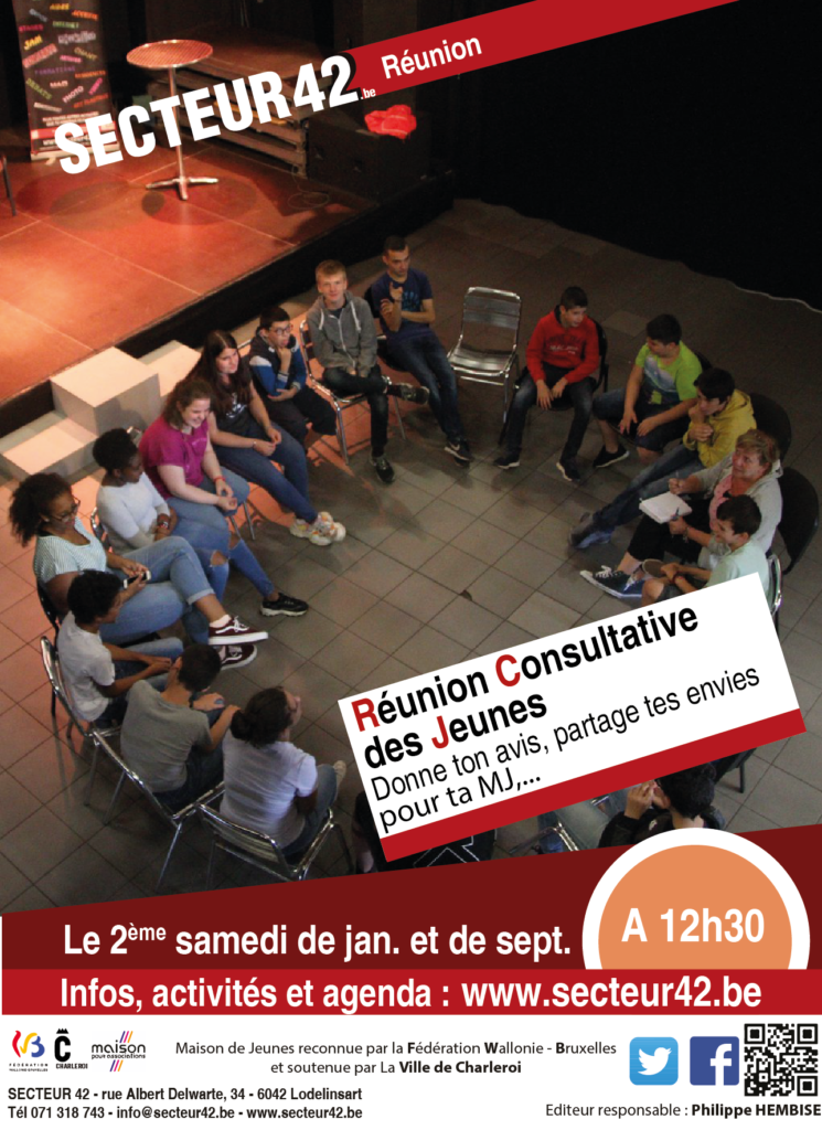 11-09-21 – RÉUNION CONSULTATIVE DES JEUNES 11-09-21 – RÉUNION CONSULTATIVE DES JEUNES