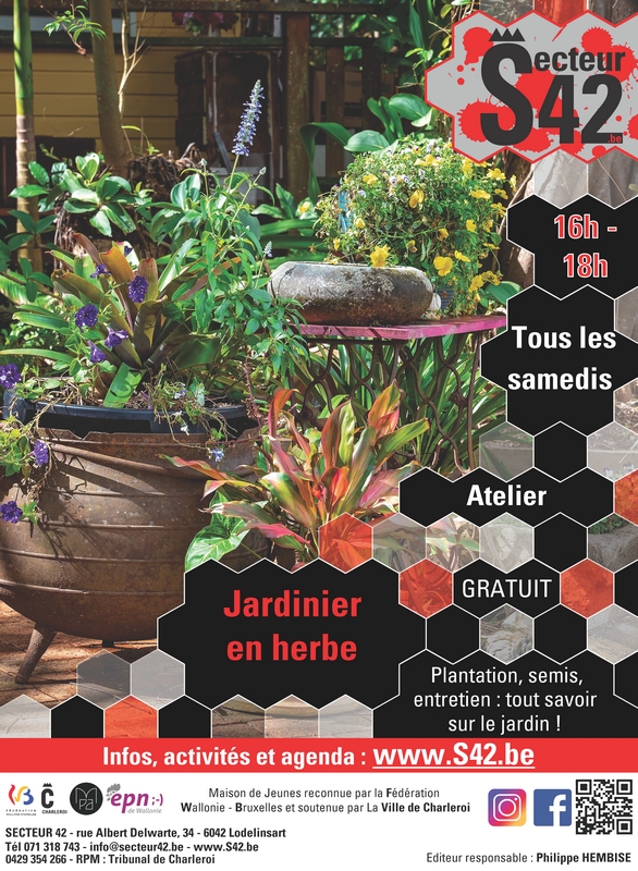 ATELIER « JARDINIER EN HERBE »