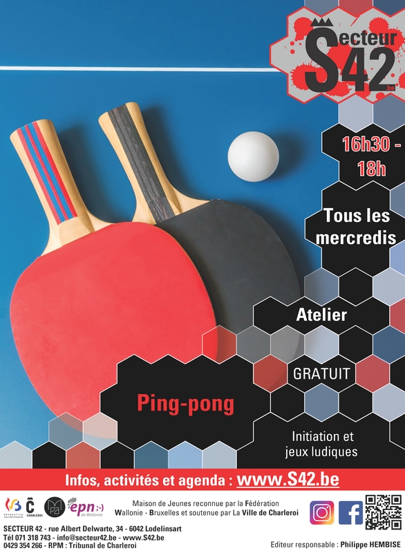 ATELIER « PING-PONG »