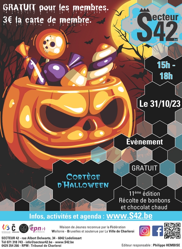 31-10-23 – « CORTÈGE D’HALLOWEEN »